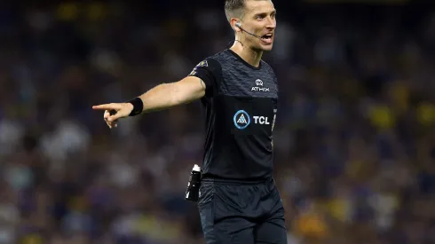 Sebastián Zunino, el réferi de River vs. Godoy Cruz.