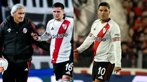 Gallardo confirmó las lesiones de Bustos y Juanfer.