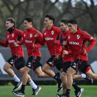 Con Lanzini a punto de irse, los dos jugadores de River que siguen entrenándose solos y con futuro incierto