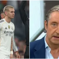 Famoso presentador generó fuerte polémica por lo que dijo del debut de Franco Mastantuono en Real Madrid