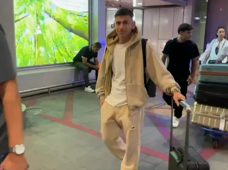 VIDEO | Echeverri llegó a Alemania para firmar con Bayer Leverkusen