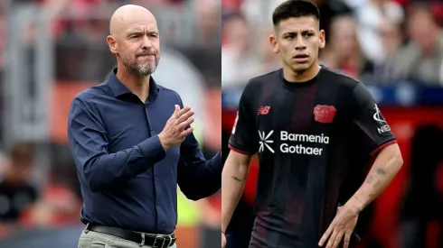 Ten Hag llenó de elogios a Echeverri.