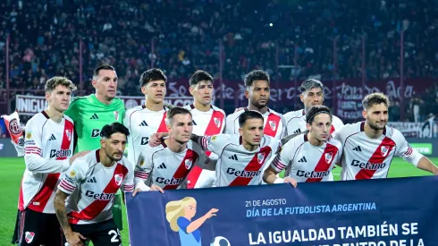 Los puntajes de River ante Lanús.