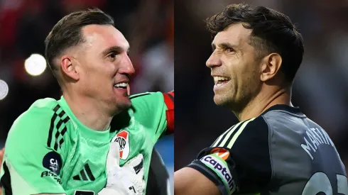 Armani le dedicó algunas palabras al Dibu Martínez.