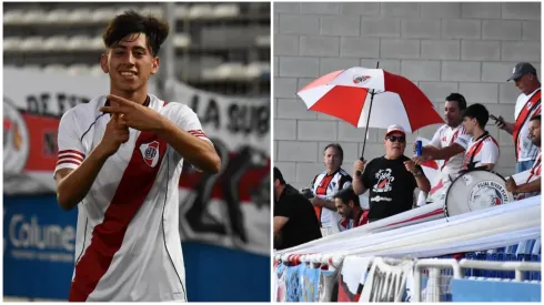 Un seleccionado juvenil de River juega un prestigioso Mundial en España, y un grupo de hinchas del Millonario los sorprendió.