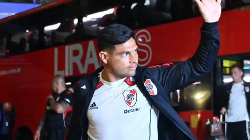 River llegó a Brasil a la espera del partido.