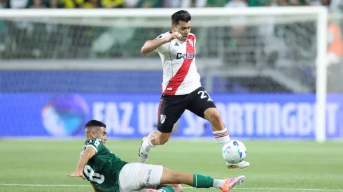 Acuña fue expulsado ante Palmeiras.