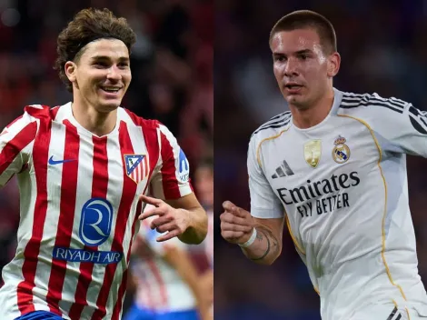 Julián Álvarez vs. Mastantuono: dónde ver el derbi madrileño en vivo