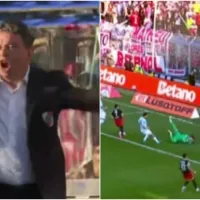 No se vio en la transmisión: así festejó Marcelo Gallardo el gol de Maxi Salas a Racing por la Copa Argentina