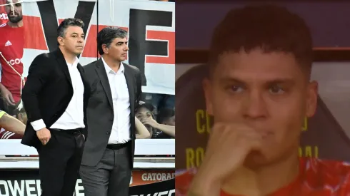 Gallardo sorprendió sacando a Juanfer de la cancha.