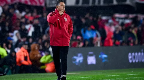 Gallardo hizo debutar al juvenil n° 49 como DT de River ante Sarmiento.