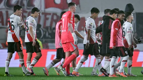 Los jugadores se fueron insultados del Monumental.