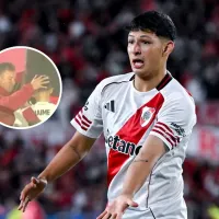 No se vio: el gesto de Gallardo con Cristian Jaime luego de su debut en River