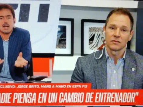 Mariano Closs y Jorge Brito mantuvieron fuerte debate: "No coincido"