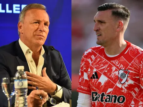 Chicaneó a Armani: Fassi le puso picante a la previa del River vs. Talleres