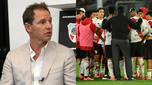 Brito estuvo presente en el estadio.