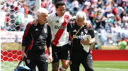 Las lesiones marcaron el regreso de Driussi a River.