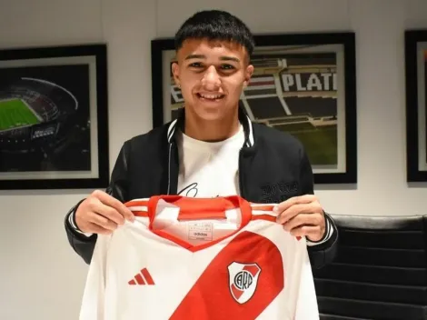 La joya de River que firmó contrato con cláusula de rescisión de 100 millones de euros