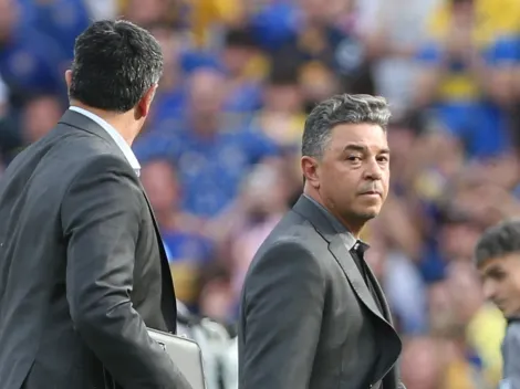 Cómo le fue a Gallardo cada vez que sorprendió con línea de 5 en un Superclásico