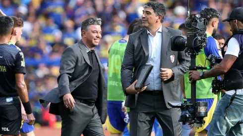 Todo listo para el superclásico.