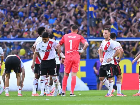 La imperdonable imagen que dio River en el segundo tiempo del Superclásico
