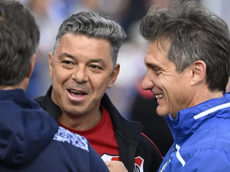 Guillermo Barros Schelotto reveló qué se dijo con Gallardo antes de Vélez vs. River: