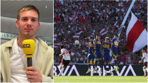 Franco Mastantuono dio una entrevista en España y habló de River.