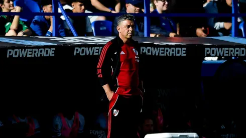 Gallardo define el 11 ante Racing.