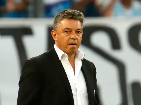 No se vio: qué hizo Gallardo tras la eliminación de River contra Racing