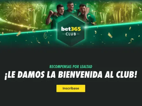 Club bet365 Argentina: apostá toda la semana y cobrá los lunes