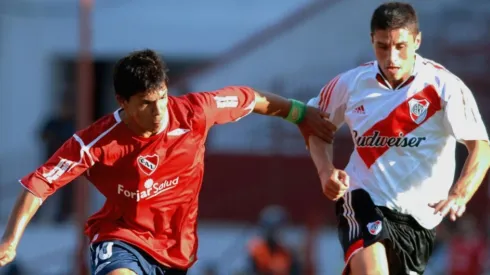Cristian Tula en River (Getty Images).