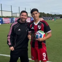 La historia de Bruno Cabral, la figura de River en la Messi Cup que no para de hacer goles