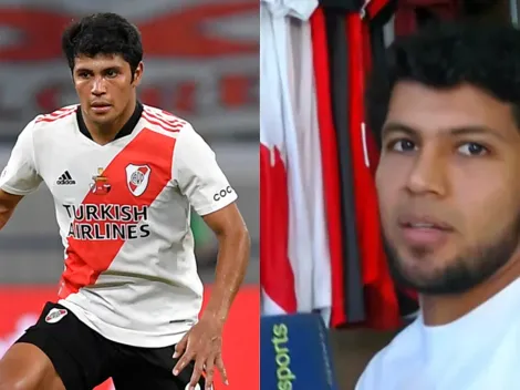 Con un apartado de River: Robert Rojas mostró su colección de camisetas