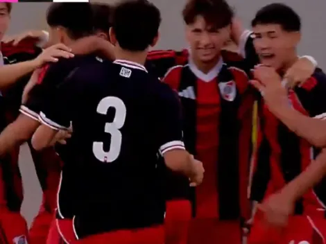 VIDEO: los goles de Sayago y Álvarez para River en la semifinal de la Messi Cup
