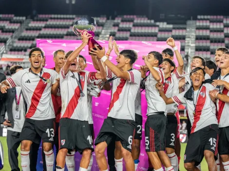 "Para siempre": el mensaje de la Messi Cup para River tras ser campeón