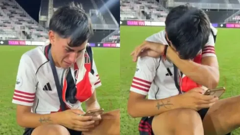 El emotivo momento que se vivió tras la consagración.