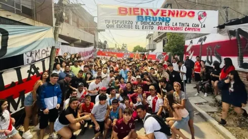 Cabral tuvo un gran recibimiento.