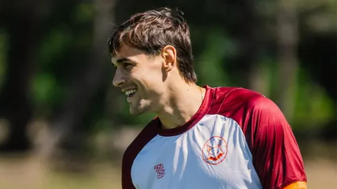 Martínez Quarta se prepara para la pretemporada.