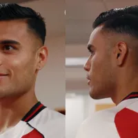 El primer día de Fausto Vera en River: encuentro con Gallardo, entrenamiento y firma de camisetas