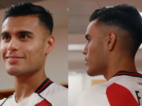 Fausto Vera, día uno: encuentro con Gallardo, entrenamiento y firma de camisetas