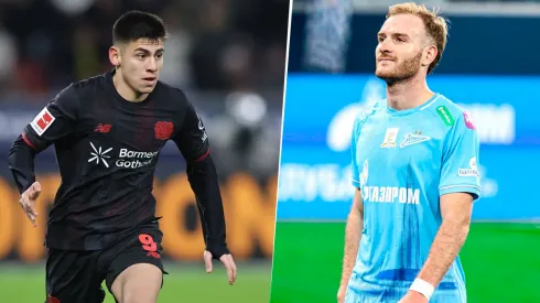 Echeverri y Gondou fueron dos futbolistas por los que River negoció, pero no pudo fichar.