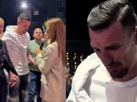 Franco Armani fue bendecido antes de arrancar la pretemporada con River