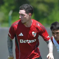 El segundo refuerzo de Gallardo: las primeras fotos de Aníbal Moreno entrenando en River