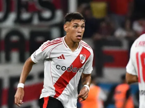 Quién fue el jugador de River que menos minutos jugó a lo largo de 2025