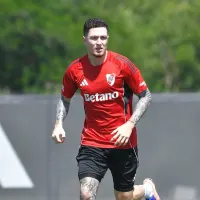 Tras sus primeras prácticas en River, los llamativos tatuajes de Aníbal Moreno que se volvieron virales entre los hinchas