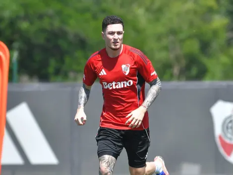 Los llamativos tatuajes de Aníbal Moreno que se volvieron virales entre los hinchas de River