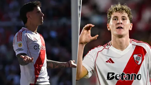 Driussi y Colidio ocuparon las dos primeras posiciones del ranking de goleadores de River en 2025.