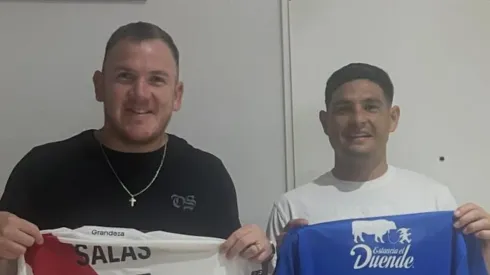 Salas se reencontró con un viejo conocido.