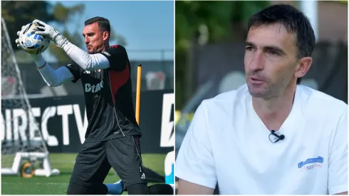 Franco Armani y Marcelo Barovero.