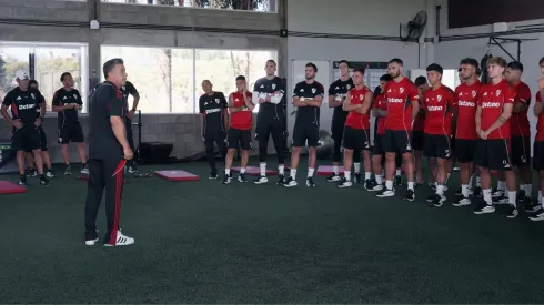 Qué le dijo Gallardo a los jugadores.